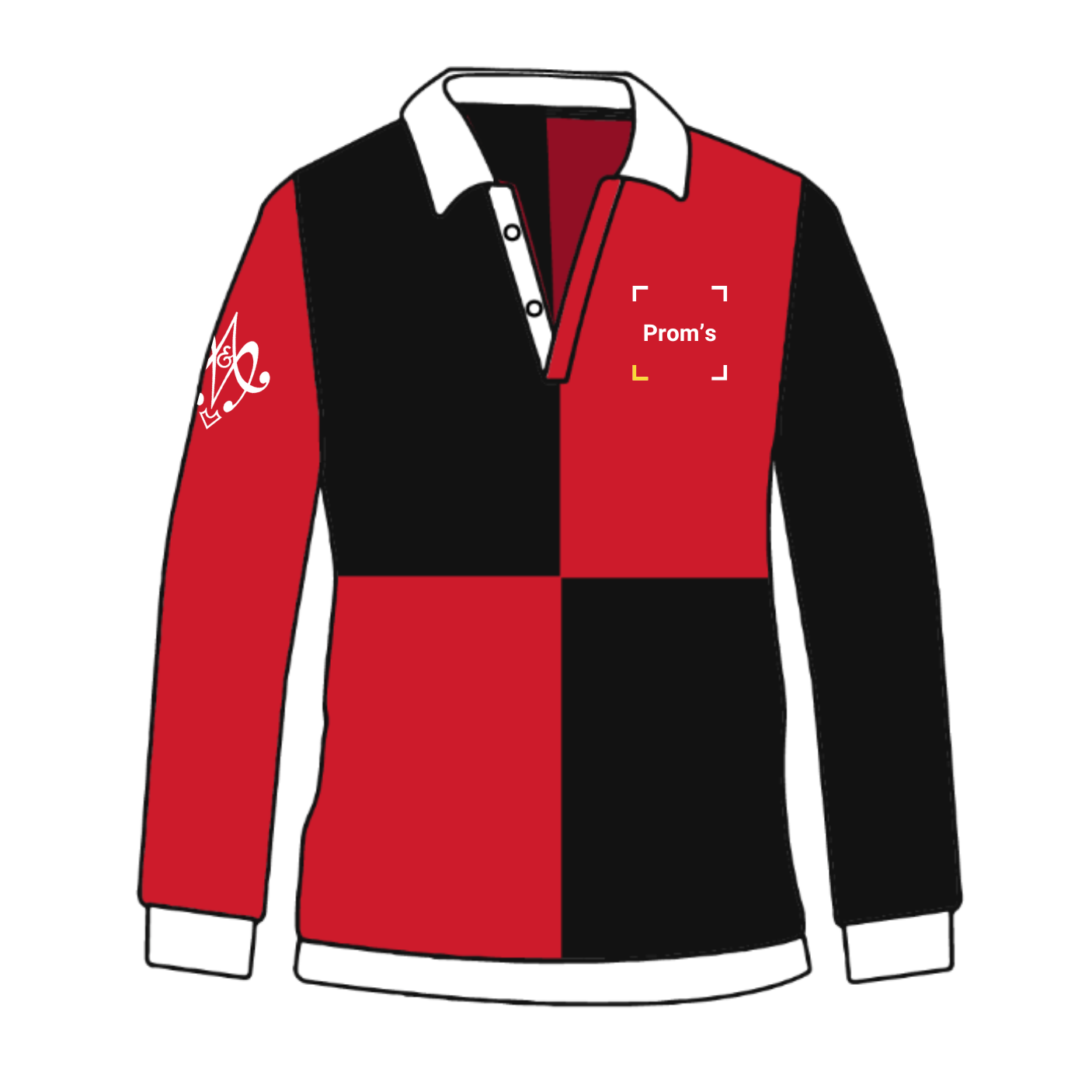 Polo Manches Longues Gadz'Arts "Châlons" - 2 Broderies