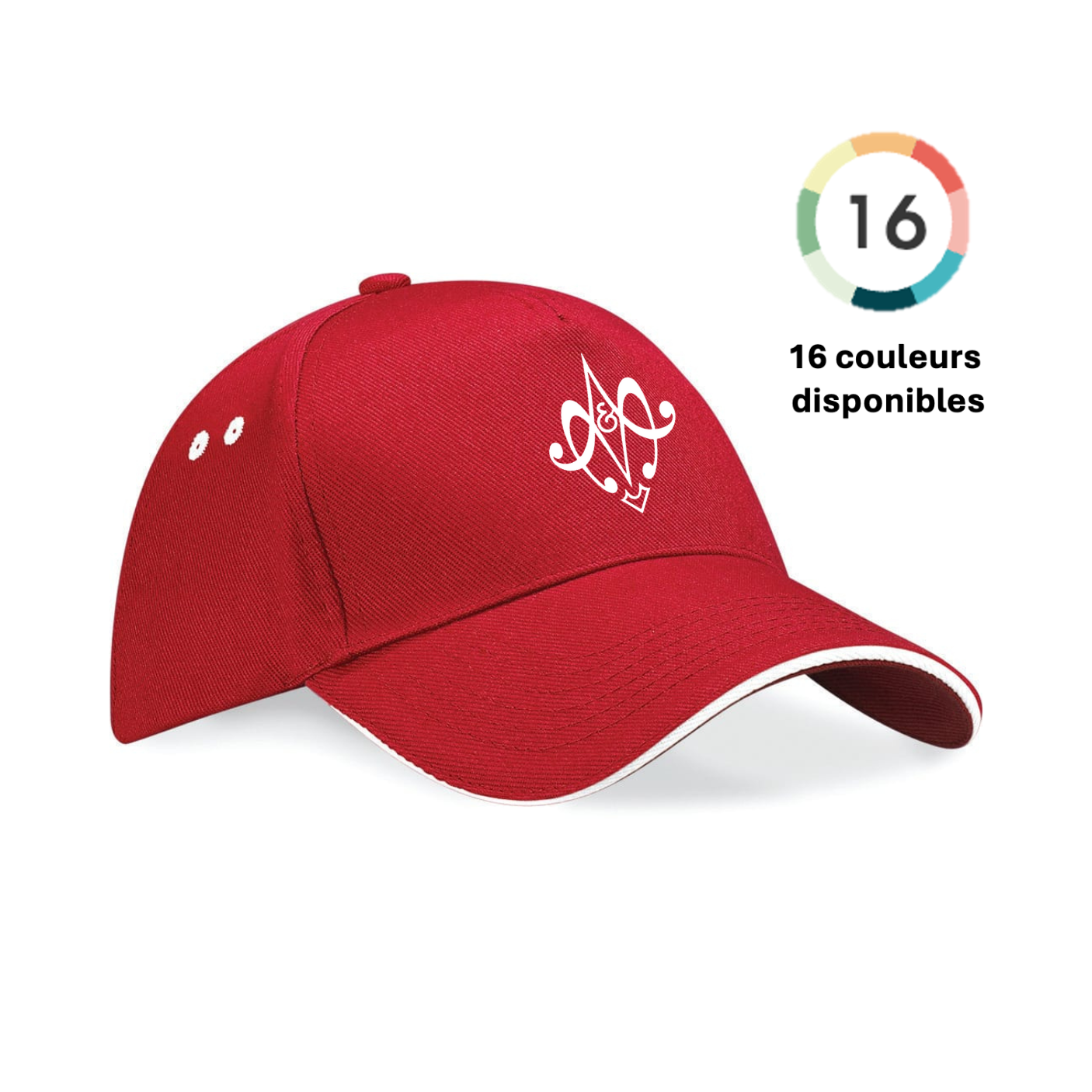 Casquette "TRAD'S" - Bi-Couleur - 1 Broderie