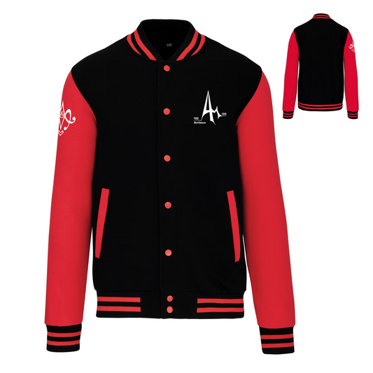 Veste Teddy Gadz'Arts "Bordeaux" - 2 Broderies