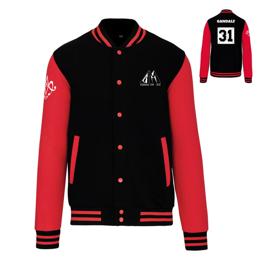 Veste Teddy Gadz'Arts "Châlons" - 4 Broderies